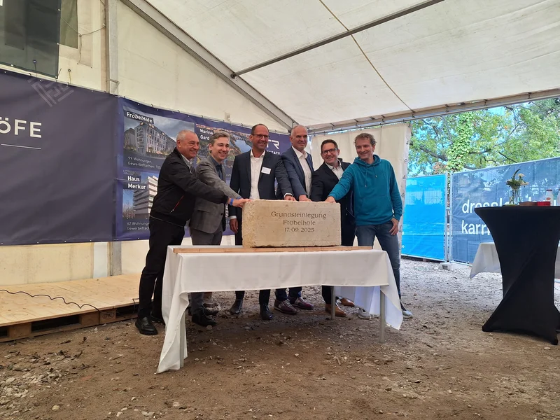 An important milestone for modern, sustainable living in Dresden