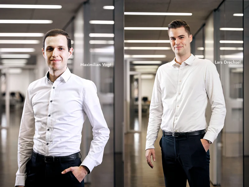 Shaping the future means passing on knowledge: Congratulations to Maximilian Vogt and Lars Drechsel on successfully passing their trainer certification exam!