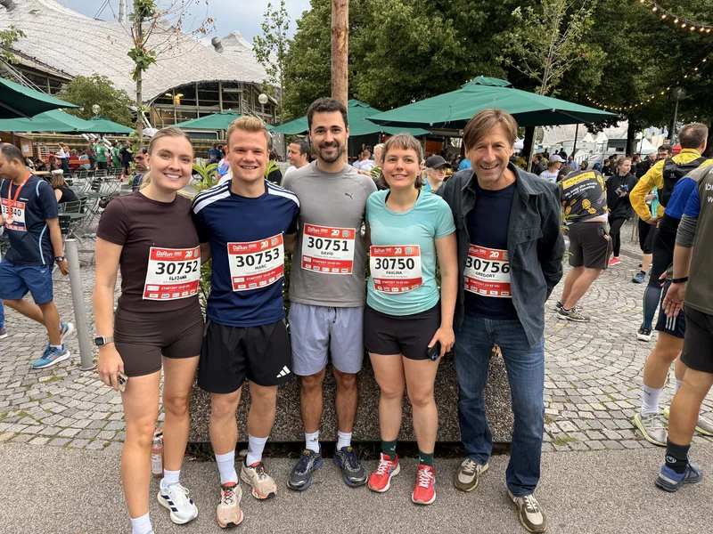 Running in the rain? No problem for us! – MVD at the 20th B2Run Munich