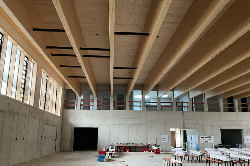 Michael Ende Elementary School in Unterschleißheim – Construction of the new building is right on schedule