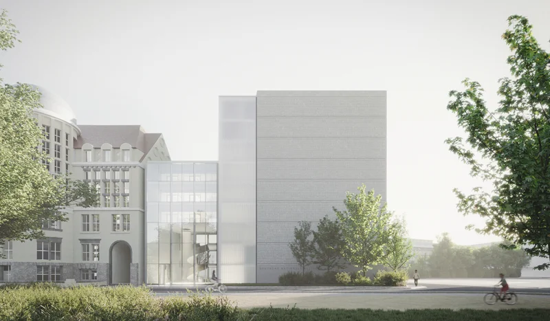 3. Prize in the competition for the extension of the German National Library in Leipzig